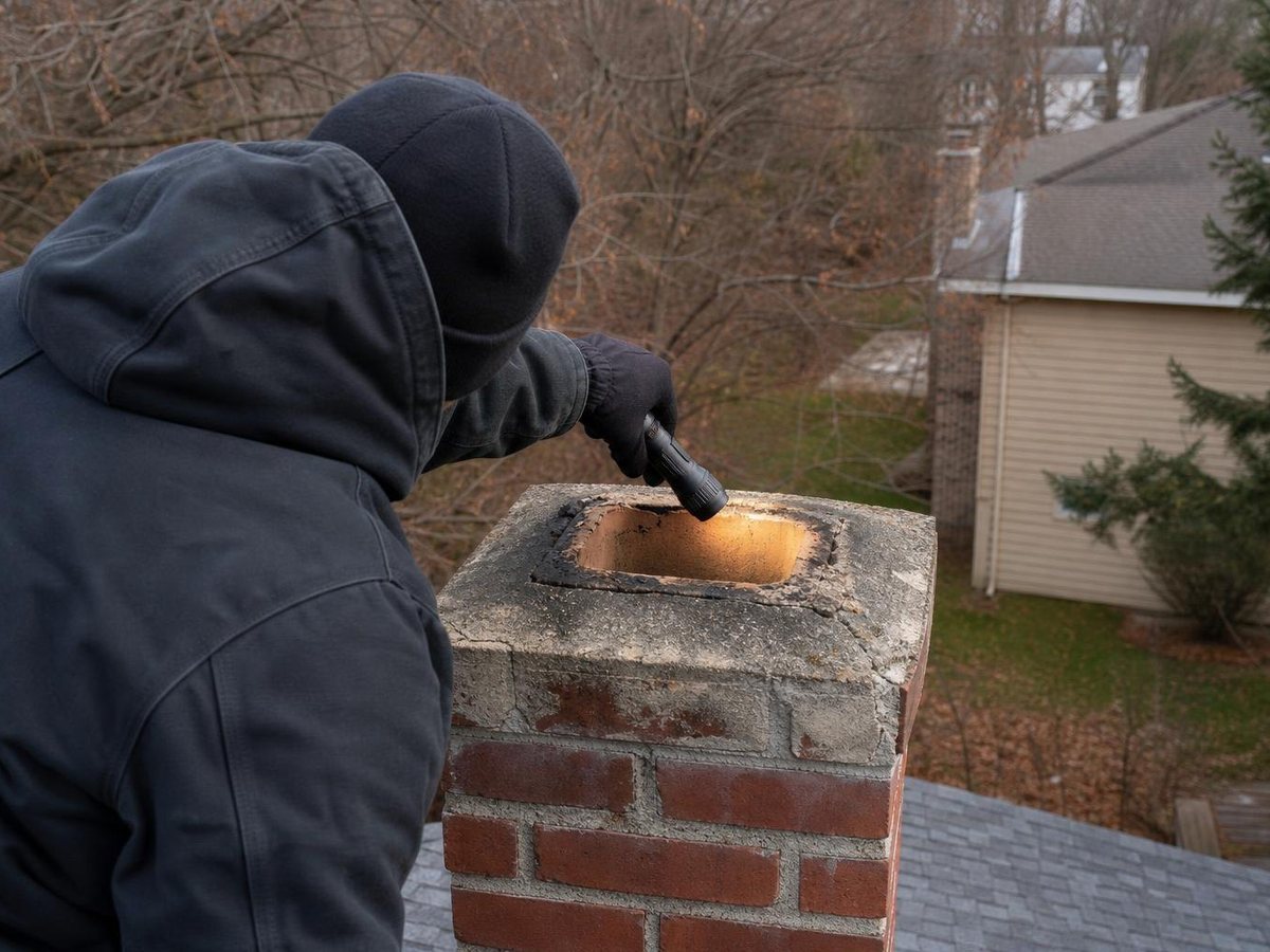 Bridle Wharf Chimney Cleaning work in Peabody